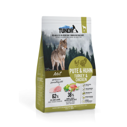 Tundra z indykiem dla dorosłych psów , 750 g