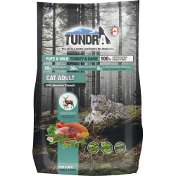 TUNDRA z indykiem i dziczyzną - sucha karma dla kotów 272 g